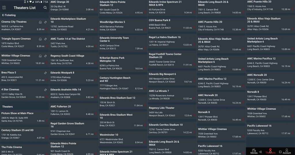 The End of MoviePass - 26 Theaters | DaveTavres.com