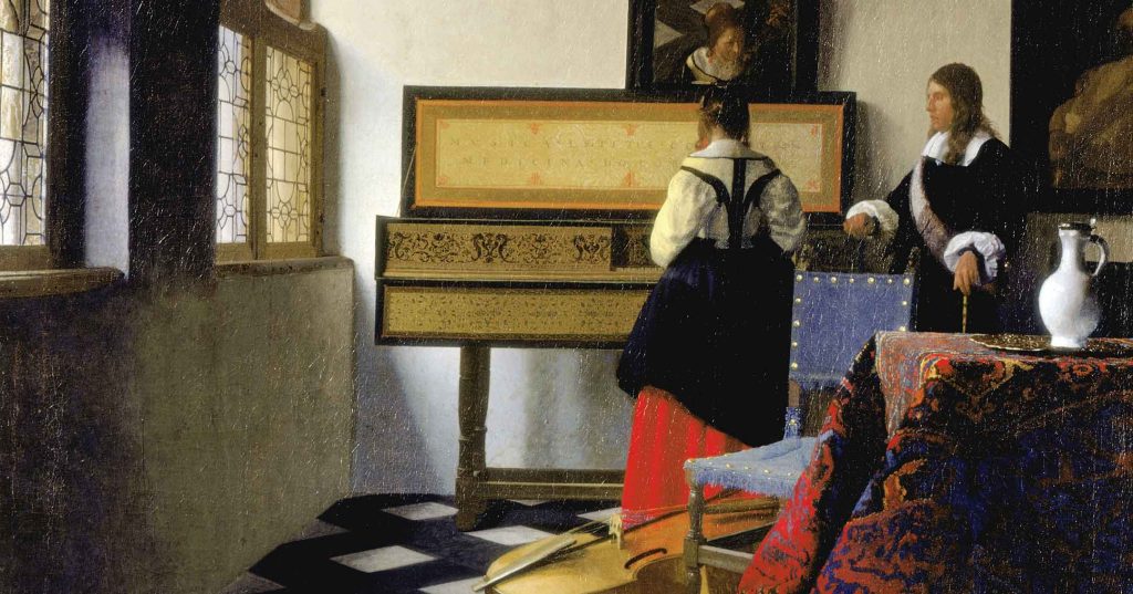 Fascinating Must-watch Tim's Vermeer; "The Music Lesson" | Tavres.com